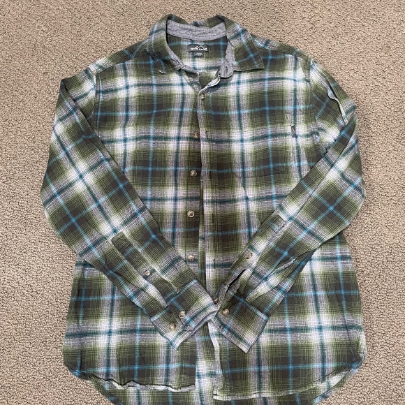 Eddie’s Bauer Button Up - Picture 1 of 3